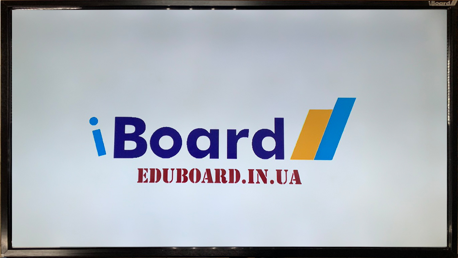 Интерактивная панель iBoard 55″ дюймов диагональ iBoard IP55B (без OPS) для подключения внешнего ПК